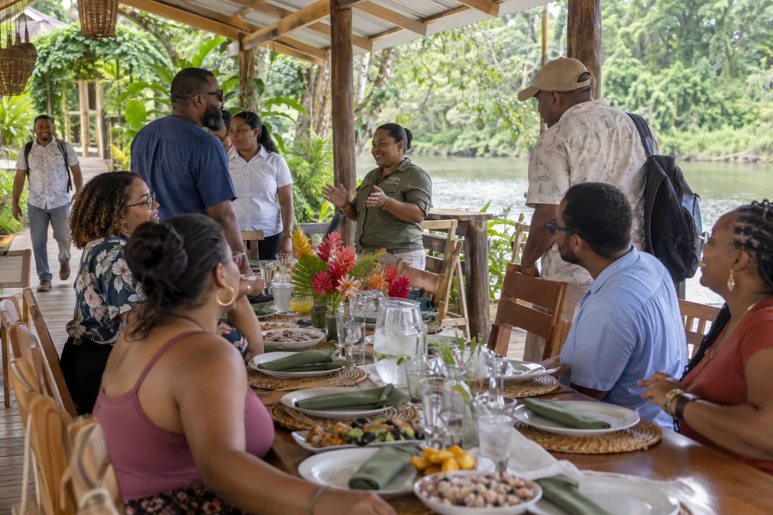 Illustrative photo of a planned group experience in Belize